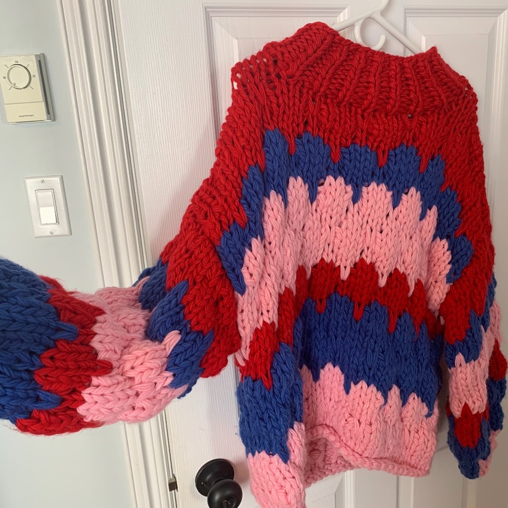 Chicwish colourblock chunky knit